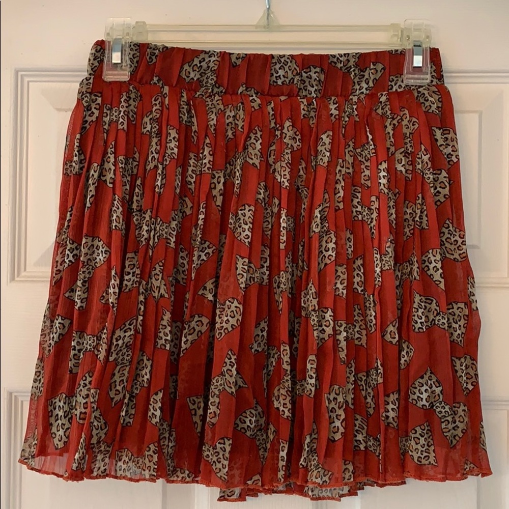 Forever 21 Pleated Mini-Skirt